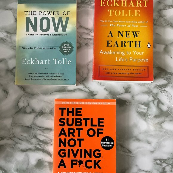 Power of Now, A New Earth and The Subtle Art of not giving a F**K - Picture 1 of 4